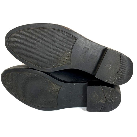 Sam Edelman TINSLEY Matte Black Slip-On Rubber Rain Boots Womens sz 7M - Picture 5 of 7